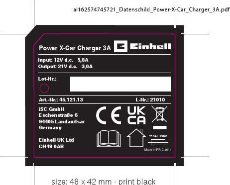 Produktbild Einhell Power X-Car Charger (18 V)