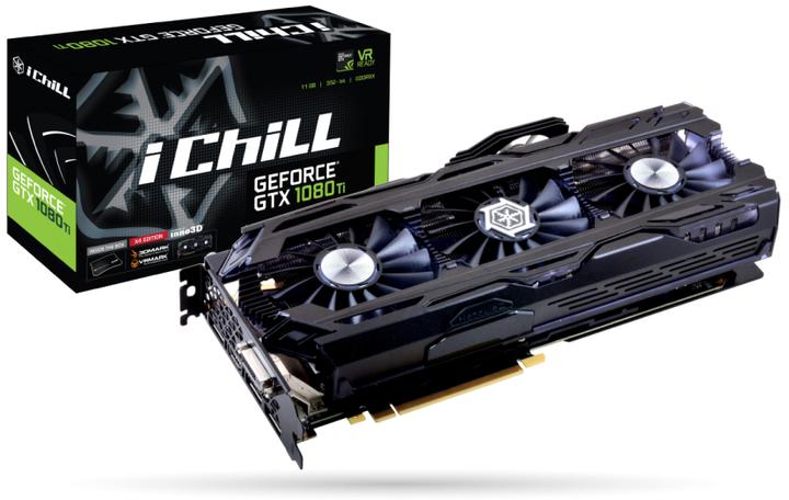 Actual product image Inno3D GeForce GTX 1080 Ti iChill X4 Ultra (11 GB)