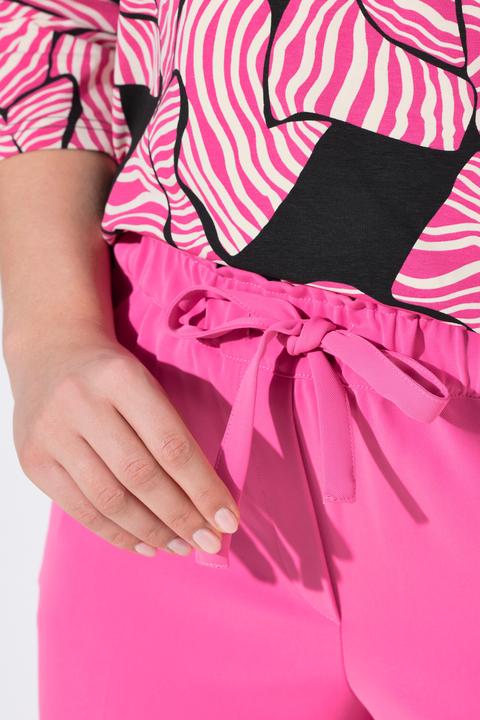 Image du produit Ulla Popken Pantalon 7/8 à pinces. Taille élastique (56)