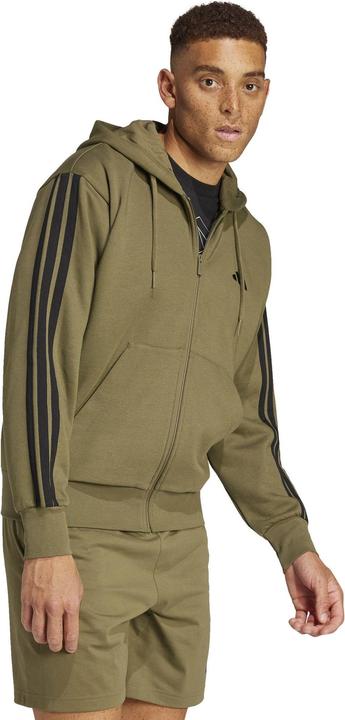 Produktbild Adidas M 3S Fl Fz Hd - olistr/black (XL)