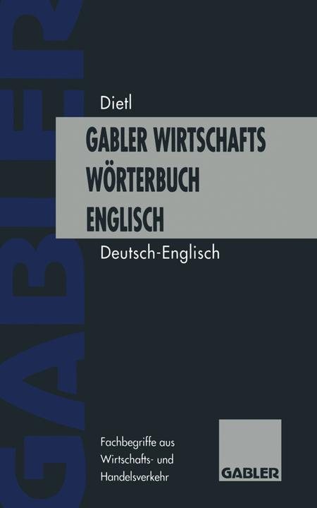 Produktbild Wirtschaftswörterbuch / Commercial Dictionary (Deutsch, Anthony Lee, 2012)