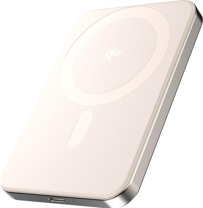 Produktbild Decoded Ultra Slim Qi2 Powerbank 5000 mAh - Desert Gold (5000 mAh)