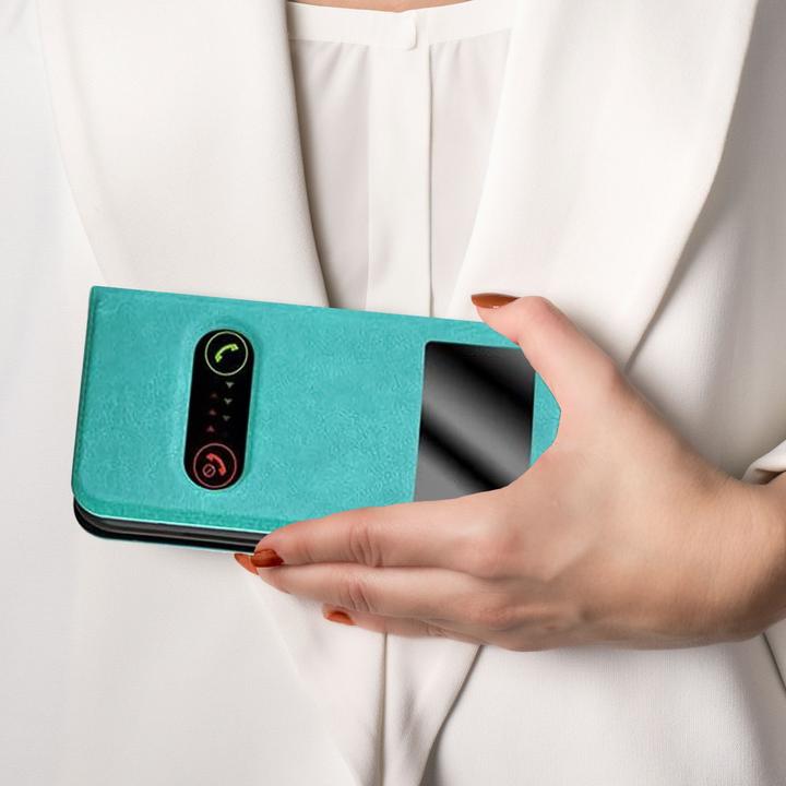 Actual product image Cadorabo Book with View double window cover (Apple iPhone 7, Apple iPhone 8, Apple iPhone SE (2nd Gen), Apple iPhone SE (3rd Gen))