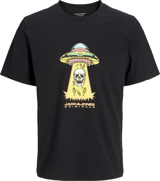 Jack & Jones Joranatomy Skull Tee Ss Crew Neck Ln