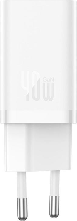 Actual product image Baseus GaN5 Pro 40W Schnellladegerät 2x USB-C (40 W, 2 ports)