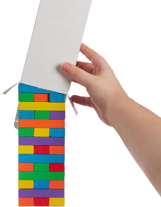 Actual product image Relaxdays Stacking Tower Game