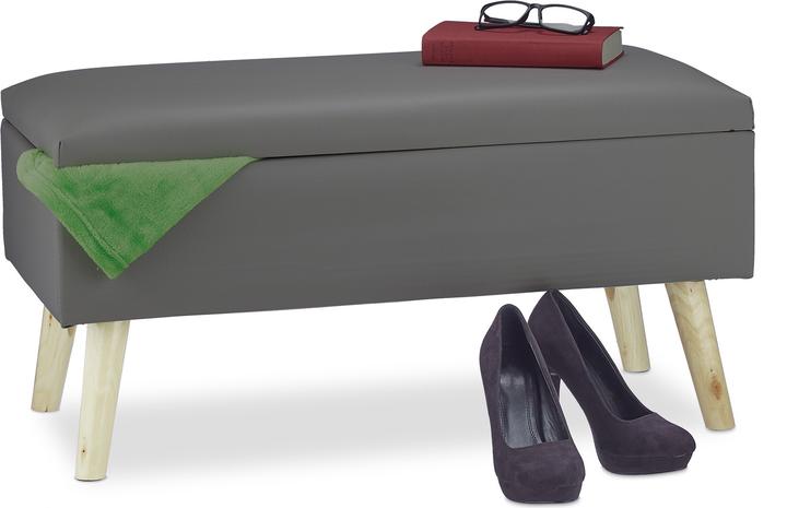 Actual product image Relaxdays Storage Bench (80 cm)