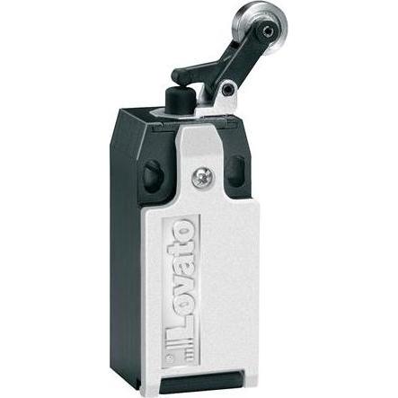 Csdk SL Endestop plastik rulle side push stempel, plastik krop, M20 i bund 1NO+1NC Snap aktion, mål i henhol, Automatisi...