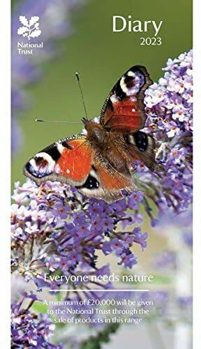 Actual product image Carousel Diaries National Trust Slim Deluxe Diary 2023 (Hardcover)