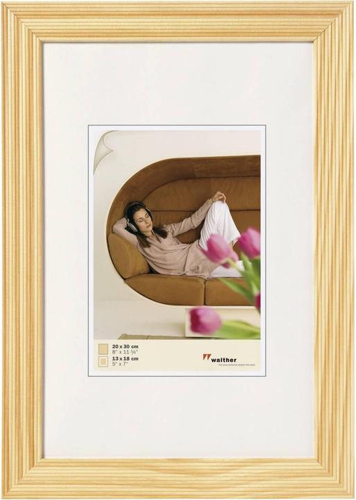 Actual product image Walther Design Grado natural 20x30 wood (9 x 13 cm)