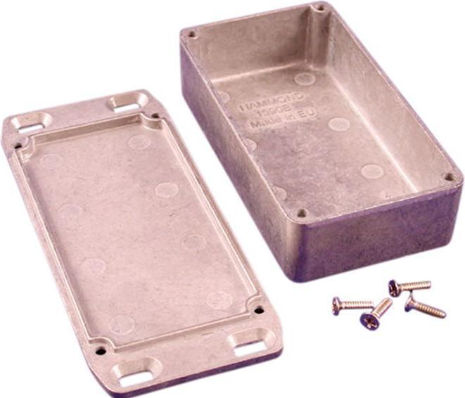 Produktbild Hammond Druckguss-Gehäuse Flanschdeckel 1590 138x60.5x31mm Aluminium, Druckguss Natur IP54 (Gehäuse)