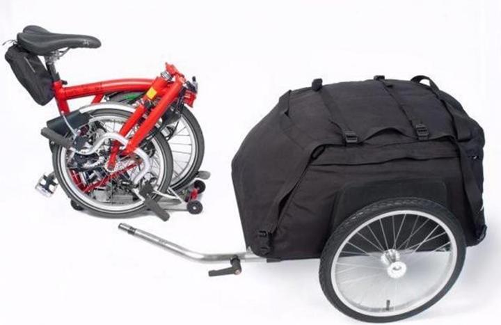 Actual product image Radical Design Bike Trailer Cyclone Chubby Black