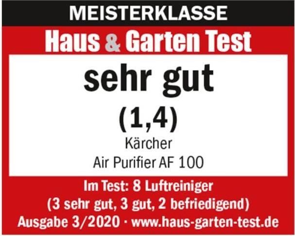 Produktbild Kärcher AF 100 Raumluftreiniger (100 m²)