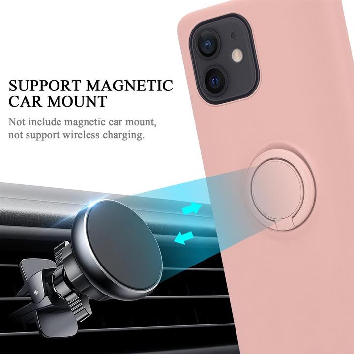 Image du produit Cadorabo TPU Liquid Ring Silicone Case Cover (Apple iPhone 12 mini)