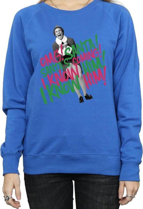Produktbild Elf Santa's Coming Sweatshirt (XXL)