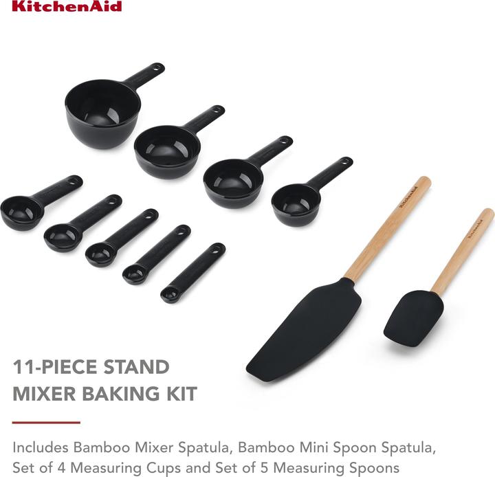 Actual product image KitchenAid 11pc Stand Mixer Set - Onyx Black