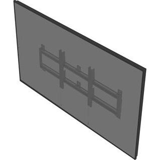 SMS LFD Modules Pro - Montagekomponente (2 VESA-Adapter), TV Zubehör, Schwarz