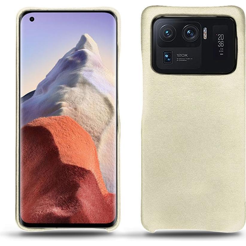 Noreve Lederschutzhülle (Xiaomi Mi 11 Ultra), Smartphone Hülle, Weiss