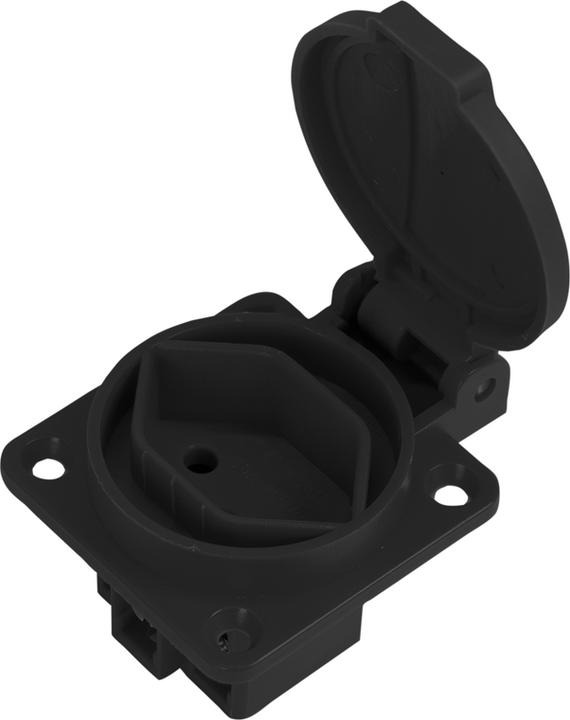 Actual product image Steffen Built-in socket outlet T13 IP20 Cover black