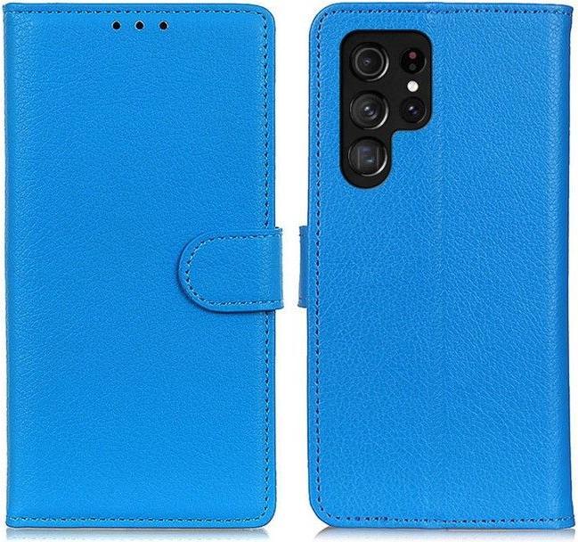 Image du produit MU Classic Série de couvertures de livres en cuir Litchi (Samsung Galaxy S24 Ultra)