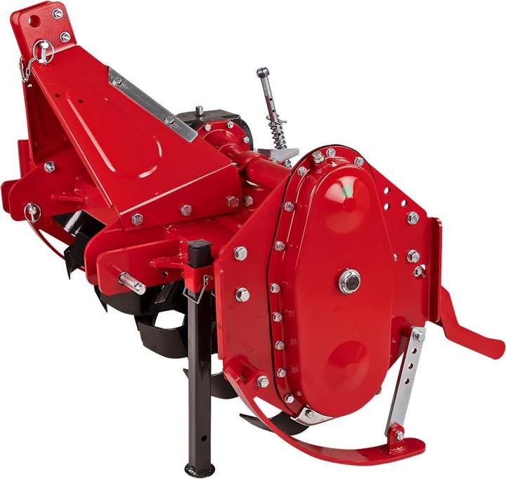 Produktbild Dema Bodenfräse Rotorfräse Heckfräse Ackerfräse Fräse Anbaugerät 125 cm für Traktor bis 30 PS