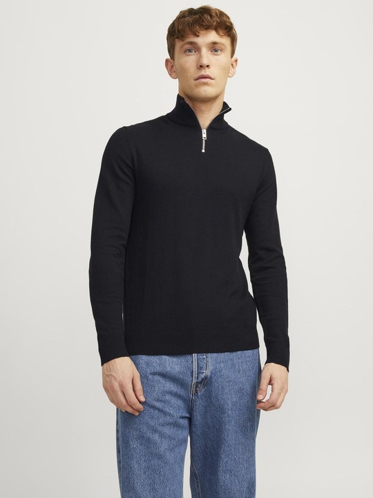 Image du produit Jack & Jones Pull-over en tricot semi-zip (L)