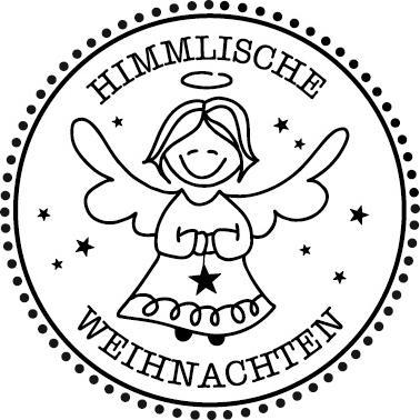 Actual product image Butterer Stempel "Engelchen", ø 3 cm