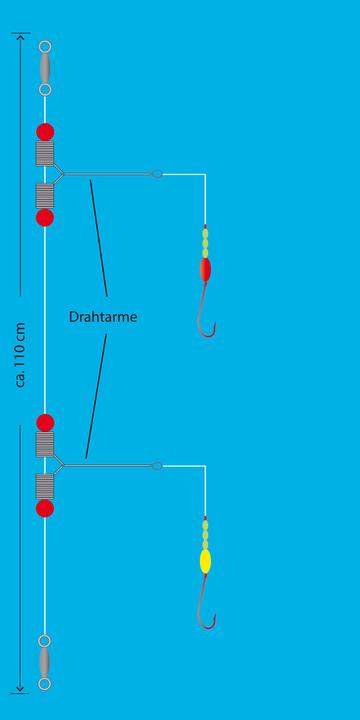 Immagine prodotto Aquantic Brandungsvorfach 2 Gr. 1