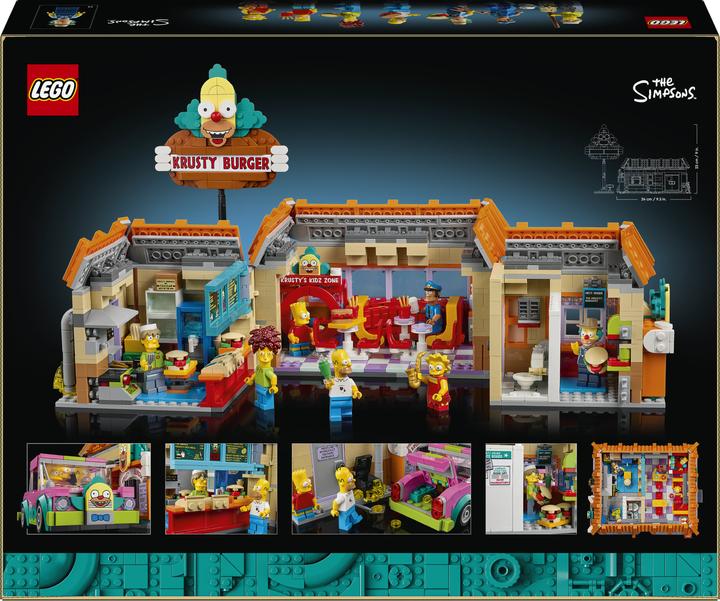 Immagine prodotto LEGO I Simpson: Krusty Burger (10352, LEGO Icons)