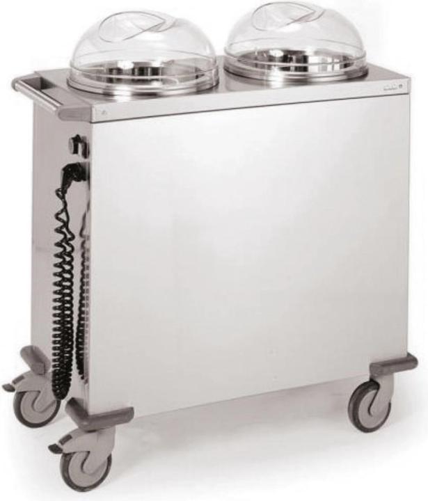 Produktbild Tournus Tellerspender beheizt, 2 Stapel, 2x60 Teller D18-29cm