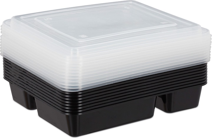 Actual product image Relaxdays Meal Prep Box