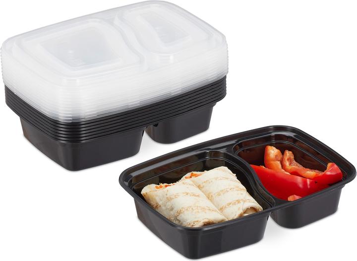 Actual product image Relaxdays Meal prep boxes