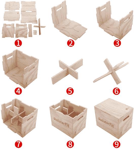 Produktbild Gladiatorfit Plyobox (One Size)