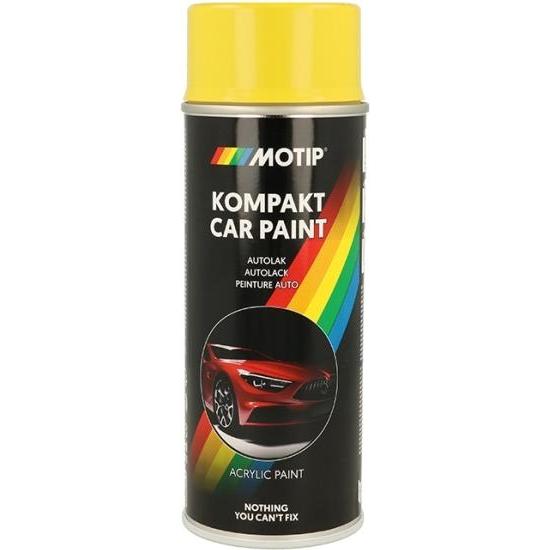 Motip, Accessori per autotuning, Vernice spray compatta 44000 giallo 400ml