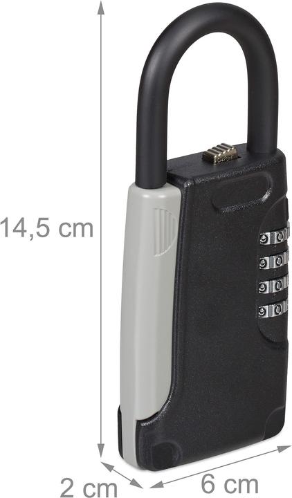 Actual product image Relaxdays Key safe
