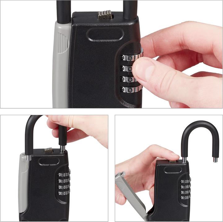 Actual product image Relaxdays Key safe