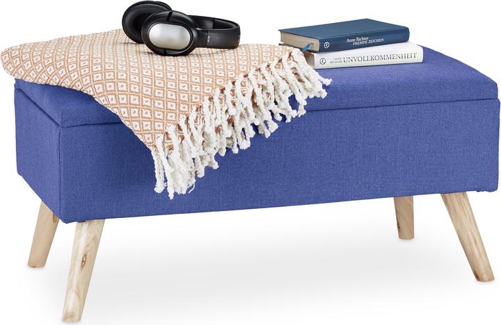 Actual product image Relaxdays Hallway Storage Bench, Padded (79.50 cm)