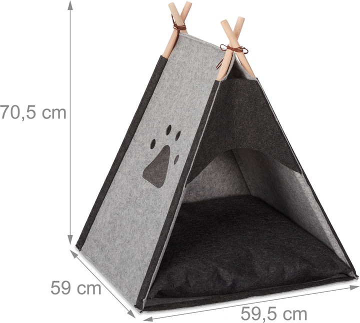 Actual product image Relaxdays Dog tent (Dog)
