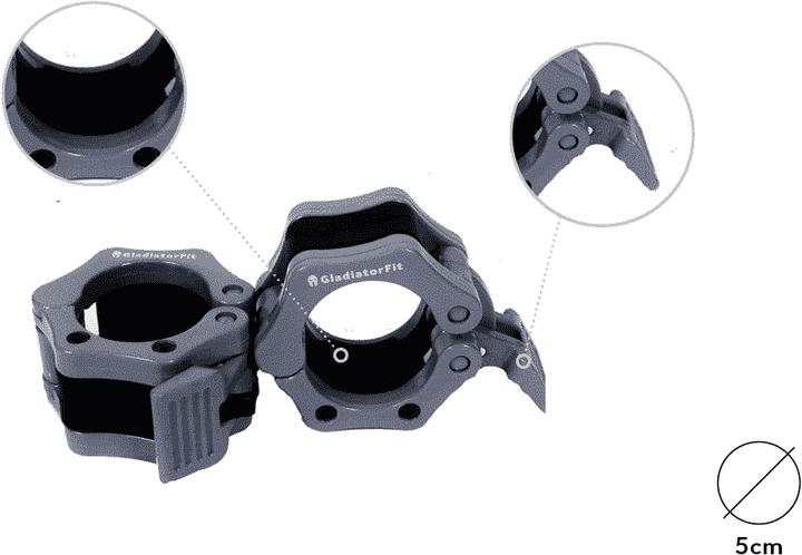 Actual product image Gladiatorfit Barbell Closure Set