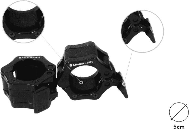 Image du produit Gladiatorfit Kit de fermeture pour haltères longs