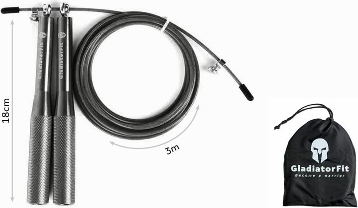 Actual product image Gladiatorfit Skipping rope (200 cm)