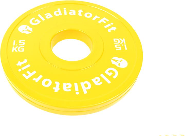 Productafbeelding Gladiatorfit Fractionele gewichtsschijf (2 x 1,5 kg)