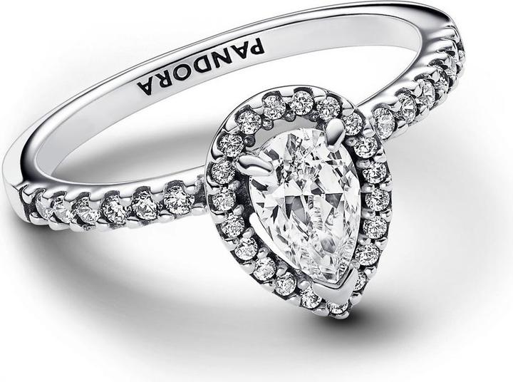 Produktbild Pandora Funkelnder Birnen Kranz Ring (60, 925 Silber)