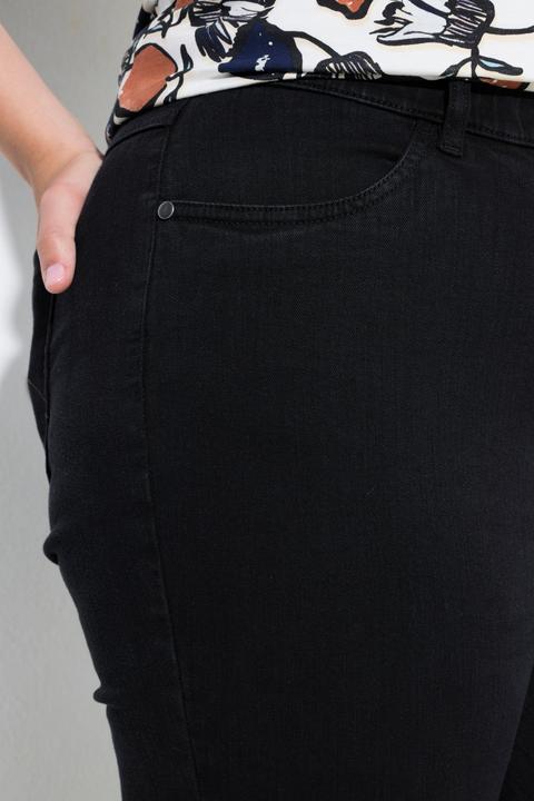 Produktbild Ulla Popken Jeans Marie, Bootcut, Elastikbund (52)