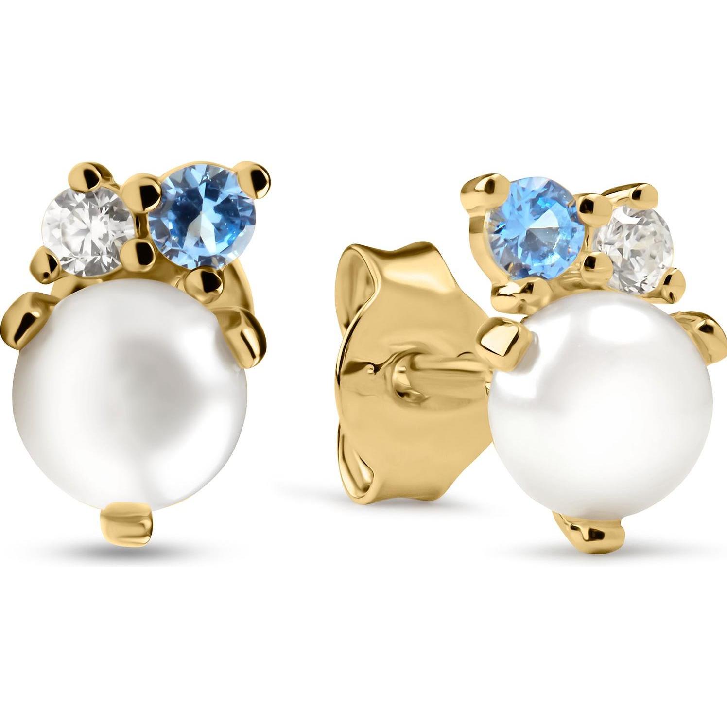 Favs, Ohrringe, Ohrstecker, (375er Gelbgold)