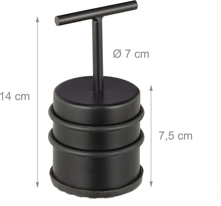 Actual product image Relaxdays Doorstop (1 Piece, 7 x 7 x 14 cm)