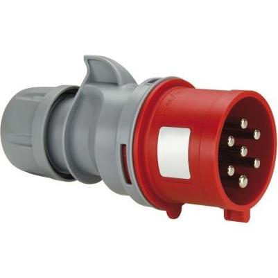 Rs Pro, Netzstecker + Netzkupplung, Leistungssteckverbinder Stecker Rot 7P, 400