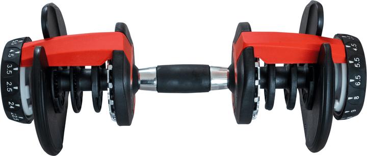 Actual product image Gladiatorfit Adjustable Dumbbell (1 x 2 kg - 24kg)