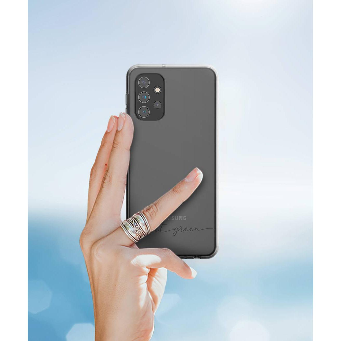 Thumbnail - Just Green Bio Case (Samsung Galaxy A32 5G), Smartphone Hülle, Transparent