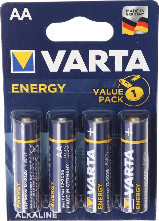 Image du produit Varta Energy AA (4 pcs, AA, 2800 mAh)